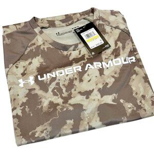 Under Armour‎ Men's short Sleeve T-Shirt | Khaki Base Camo | Medium